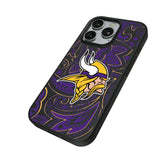 Minnesota Vikings Paisley MagSafe Compatible Phone Case for Apple iPhone