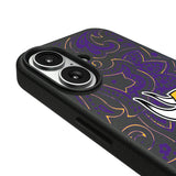 Minnesota Vikings Paisley MagSafe Compatible Phone Case for Apple iPhone