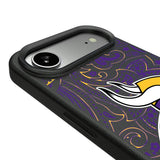 Minnesota Vikings Paisley MagSafe Compatible Phone Case for Apple iPhone