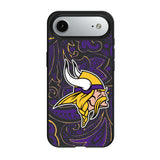 Minnesota Vikings Paisley MagSafe Compatible Phone Case for Apple iPhone