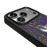 Minnesota Vikings Paisley MagSafe Compatible Phone Case for Apple iPhone