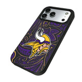 Minnesota Vikings Paisley MagSafe Compatible Phone Case for Apple iPhone