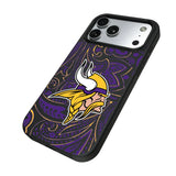 Minnesota Vikings Paisley MagSafe Compatible Phone Case for Apple iPhone