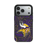 Minnesota Vikings Paisley MagSafe Compatible Phone Case for Apple iPhone