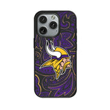 Minnesota Vikings Paisley MagSafe Compatible Phone Case for Apple iPhone