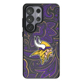 Minnesota Vikings Paisley MagSafe Compatible Phone Case for Samsung Galaxy 26 Series