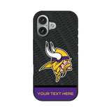 Minnesota Vikings Personalized EndZone Plus Bump Phone Case for Apple iPhone 17 Series
