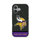 Minnesota Vikings Personalized EndZone Plus Bump Phone Case for Apple iPhone