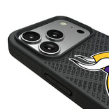 Minnesota Vikings Personalized EndZone Plus Bump Phone Case for Apple iPhone