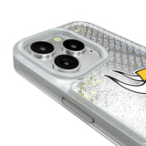 Minnesota Vikings Personalized EndZone Plus Glitter Phone Case for Apple iPhone