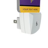 Minnesota Vikings Personalized Endzone Solid Night Light 2-Pack