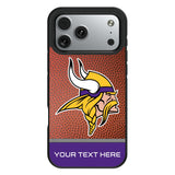 Minnesota Vikings Personalized Football Bump Phone Case for Apple iPhone