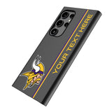 Minnesota Vikings Personalized Sidebard MagSafe Compatible Phone Case for Samsung Galaxy