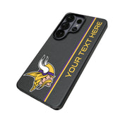 Minnesota Vikings Personalized Sidebard MagSafe Compatible Phone Case for Samsung Galaxy