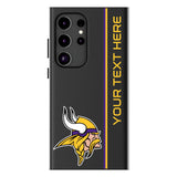 Minnesota Vikings Personalized Sidebard MagSafe Compatible Phone Case for Samsung Galaxy