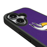 Minnesota Vikings Personalized Stripe Bump Phone Case for Apple iPhone
