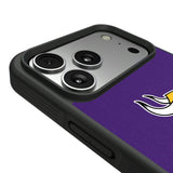 Minnesota Vikings Personalized Stripe Bump Phone Case for Apple iPhone
