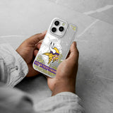 Minnesota Vikings Personalized Tilt Glitter Phone Case for Apple iPhone