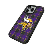 Minnesota Vikings Plaid MagSafe Compatible Phone Case for Apple iPhone