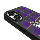 Minnesota Vikings Plaid MagSafe Compatible Phone Case for Apple iPhone