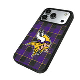 Minnesota Vikings Plaid MagSafe Compatible Phone Case for Apple iPhone