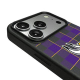 Minnesota Vikings Plaid MagSafe Compatible Phone Case for Apple iPhone