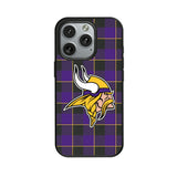 Minnesota Vikings Plaid MagSafe Compatible Phone Case for Apple iPhone