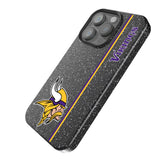 Minnesota Vikings Sidebar Black Bling Phone Case for Apple iPhone