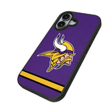 Minnesota Vikings Stripe Bump Phone Case for Apple iPhone