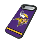 Minnesota Vikings Stripe Bump Phone Case for Apple iPhone