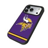 Minnesota Vikings Stripe Bump Phone Case for Apple iPhone