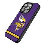 Minnesota Vikings Stripe Bump Phone Case for Apple iPhone