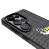 Minnesota Vikings Text Backdrop MagSafe Compatible Phone Case for Samsung Galaxy 26 Series