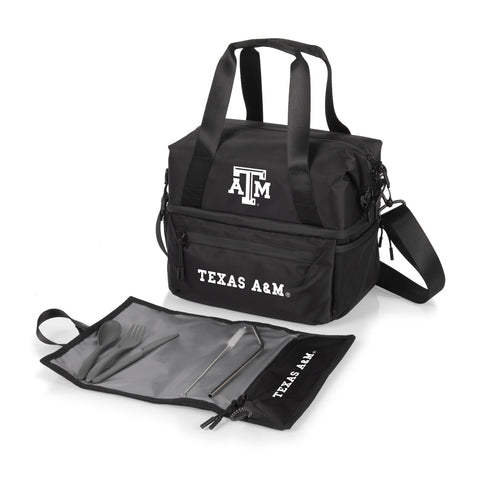 Texas A&M Aggies - Tarana Recycled Lunch Bag Cooler with Utensils