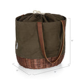 Arizona Cardinals - Coronado Canvas and Willow Basket Tote