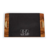 Cincinnati Bengals - Covina Acacia and Slate Serving Tray