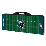 Philadelphia Eagles - Picnic Table Portable Folding Table with Seats and Umbrella