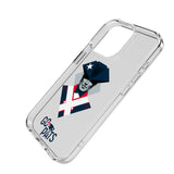 New England Patriots Deco Clear Phone Case for Apple iPhone