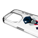 New England Patriots Deco Clear Phone Case for Apple iPhone