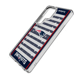 New England Patriots Field Clear Phone Case for Samsung Galaxy