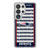New England Patriots Field Clear Phone Case for Samsung Galaxy