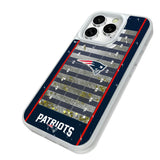 New England Patriots Field Glitter Phone Case for Apple iPhone
