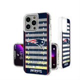 New England Patriots Field Glitter Phone Case for Apple iPhone
