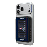 New England Patriots Field Wireless Mag Power Bank