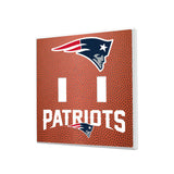 New England Patriots Football Hidden-Screw Light Switch Plate