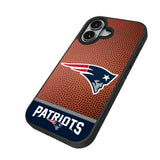 New England Patriots Football Wordmark Bump Phone Case for Apple iPhone