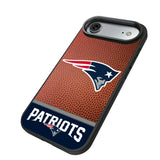 New England Patriots Football Wordmark Bump Phone Case for Apple iPhone