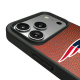 New England Patriots Football Wordmark Bump Phone Case for Apple iPhone