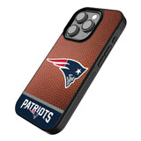 New England Patriots Football Wordmark Bump Phone Case for Apple iPhone