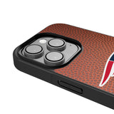 New England Patriots Football Wordmark Bump Phone Case for Apple iPhone
